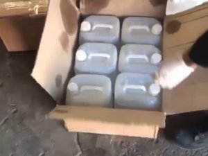 Gaziantep’te 300 Litre Etil Alkol Ele Geçirildi