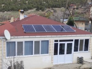 Bolu’da Orman Köylüsü Enerjisini Güneşten Sağlıyor
