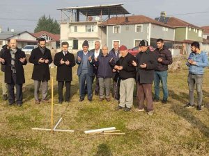 Yeni Yapılacak Caminin Kıblesi Belirlendi