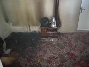 Konya’da Müstakil Evde Yangın