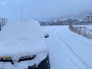 Bingöl’ün Karlıova İlçesi Beyaza Büründü