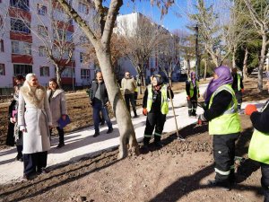 Uğur Mumcu Parkının Çalışmalarında Sona Geliniyor