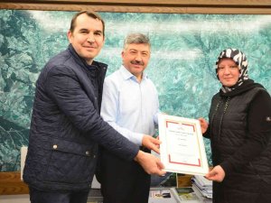 Höşmerim Ustalarına Coğrafi İşaret Tescil Belgesi