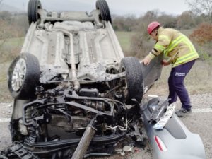 Gönen-balya Karayolunda Trafik Kazası: 3 Kişi Yaralı