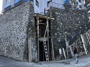 Rize'de Siteye Kolay Ulaşım İçin Çevre Duvarına Asansör Kurulacak