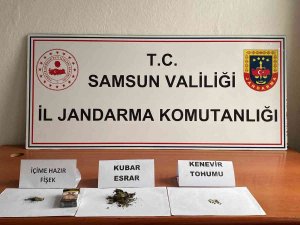 Samsun’da Jandarmadan Uyuşturucu Operasyonu