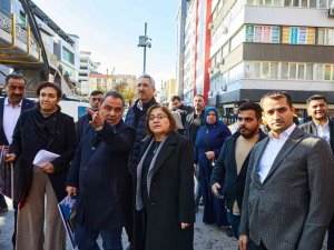 Fatma Şahin, Yenilenen Belediye Pasajı’nı Ziyaret Etti