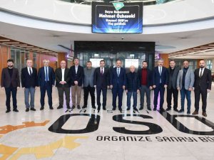 Ak Parti Genel Başkan Yardımcısı Özhaseki’den Osb’ye İstişare Ziyareti
