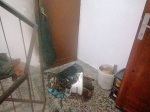 Yaşlı Kadının Evinin Odun Ve Çıra Dolu Kovayla Yakılmaya Çalışıldığı İddiası