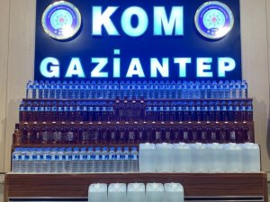 Gaziantep’te Sahte Alkol Operasyonu: 2 Gözaltı