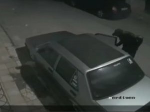 Oto Faresi Güvenlik Kameralarına Yakalandı