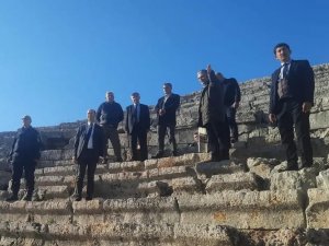Köyceğiz Kaunos Antik Kenti’nde İncelemelerde Bulunuldu