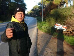 Köpeğe Çarpmamak İçin Ölümden Döndü
