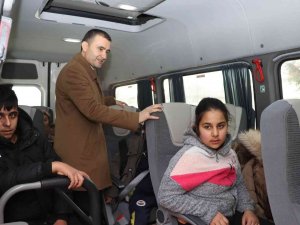 Kaymakamdan Öğrencilere Emniyet Kemeri Uyarısı