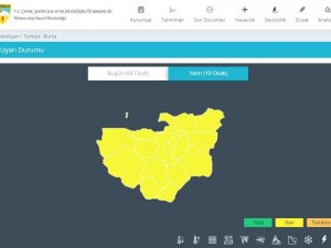 Meteorolojiden Bursa İçin Son Dakika Uyarısı