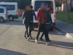 Camiden Kablo Çalan 2 Şüpheli Tutuklandı
