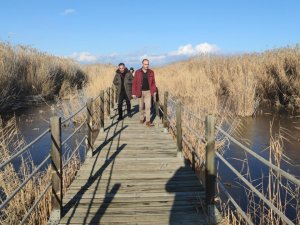 "Kuş Cenneti" Buz Tuttu