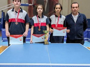 Sanko Okulları Masa Tenisi Takımı İl Dördüncüsü Oldu