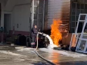 Lpg Tankı Değişimi Sırasında Patlama Yaşandı