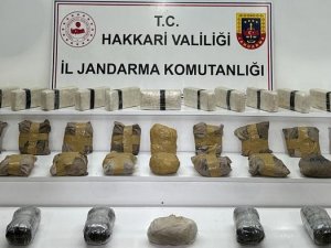 Dere Yatağında 56 Kilo Uyuşturucu Ele Geçirildi