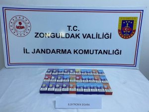 Alaplı’da Gümrük Kaçağı Elektronik Sigara Ele Geçirildi