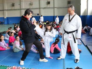 İ̇spir Belediyesi Spor Kulübünde Tekvando Heyecanı