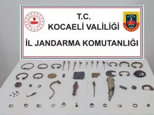 Kocaeli’de Roma Ve Bizans Dönemine Ait Objeler Ele Geçirildi