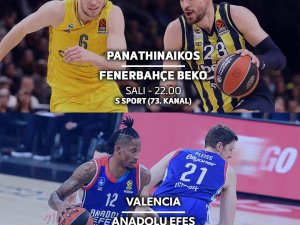 Euroleague Çift Maç Haftası Tivibu’da