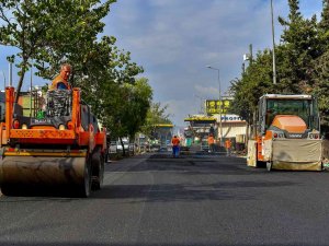 Mersin Büyükşehir Belediyesi 2022 Yılında 522 Ton Sıcak Asfalt Döktü