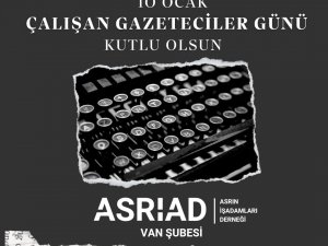 Asri̇ad’dan Gazeteciler Günü Mesajı