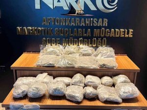 Polis 14 Kilogram Skunk Ele Geçirdi
