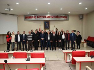 Başkan Tulup Gazetecileri Ağırladı