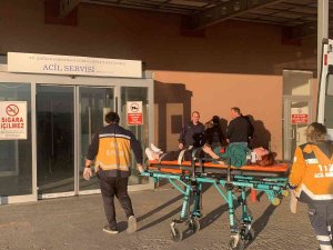 Çorlu’da Motosiklet Devrildi: 2 Yaralı