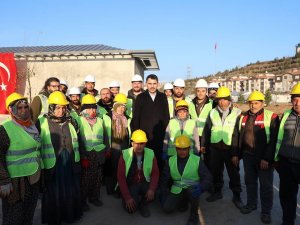 Bakan Kurum, Gölbaşı’nda İncelemelerde Bulundu