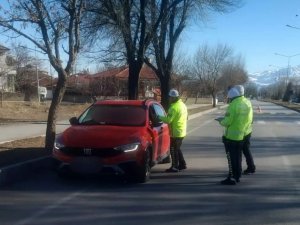 Erzincan’da Dron Destekli Trafik Denetimi Gerçekleştirildi