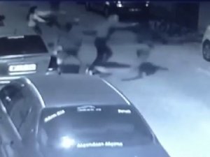 Tekirdağ’da 2 Kişinin Bıçaklandığı Kavga Kameraya Yansıdı