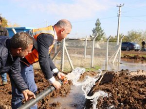Kayapınar’daki Su Sorunu Çözüldü