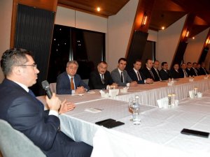 Vali Memiş, Kaymakamlarla Bir Araya Geldi