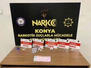 Konya’da Matbaada 6 Bin 48 Adet Uyuşturucu Hap Ele Geçirildi