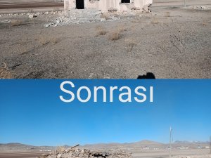 Özalp’ta 47 Metruk Bina Yıkıldı