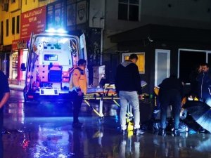 Yayaya Çarpmamak İçin Motordan Düştü