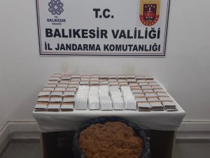 Ayvalık’ta Jandarma Kaçak Tütün Operasyonu