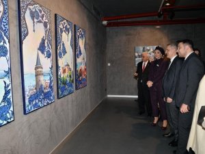 Üsküdar’da “Alem-i Şuhud” Resim Sergisi Sanatseverlerle Buluştu