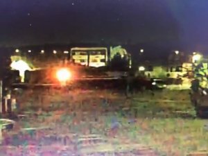 Elazığ’da Trenin Araca Çarptığı Kazanın Görüntüleri Ortaya Çıktı