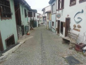 Tarihi Odunpazarı Bölgesi Boş Kaldı