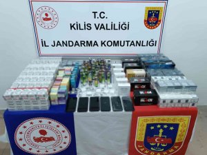 Kilis’te 690 Paket Kaçak Sigara Ele Geçirildi