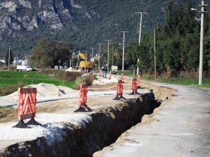 Modern Altyapı İçin Ören’de Çalışmalar Başladı