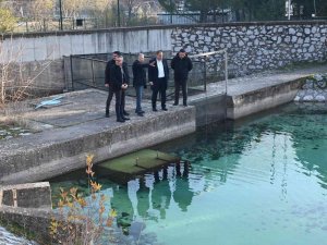 Genel Müdür Aslay, İçme Suyu Tesislerini İnceledi