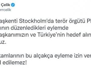 Ak Partisi Sözcüsü Çelik: “İ̇sveç’te Terör Örgütü Pkk Yandaşlarının Düzenledikleri Eylemde Cumhurbaşkanımızın Ve Türkiye’nin Hedef Alınmasını Lanetliyoruz”