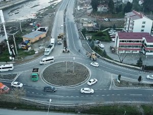 Giresun’da İlk Modern Dönel Kavşak Ulaşıma Açıldı